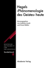 Hegels "Phanomenologie des Geistes" heute - eBook