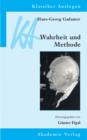Hans-Georg Gadamer: Wahrheit und Methode - eBook