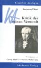 Immanuel Kant: Kritik der reinen Vernunft - eBook