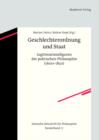 Geschlechterordnung und Staat : Legitimationsfiguren der politischen Philosophie (1600-1850) - eBook