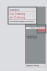 Die Ordnung der Ordnung : Das politische Philosophieren von Leo Strauss - eBook