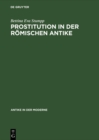 Prostitution in der romischen Antike - eBook