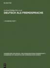 Deutsch als Fremdsprache. 1. Halbband - eBook