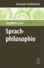 Sprachphilosophie - eBook