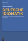 Deutsche Idiomatik : Worterbuch der deutschen Redewendungen im Kontext - eBook