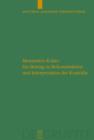 Menanders "Kolax" : Ein Beitrag zu Rekonstruktion und Interpretation der Komodie. Mit Edition und Ubersetzung der Fragmente und Testimonien sowie einem dramaturgischen Kommentar - eBook