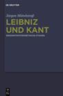 Leibniz und Kant : Erkenntnistheoretische Studien - eBook