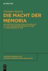 Die Macht der memoria : Die "Noctes Atticae" des Aulus Gellius im Licht der Erinnerungskultur des 2. Jahrhunderts n. Chr. - eBook