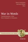War in Words : Transformations of War from Antiquity to Clausewitz - eBook