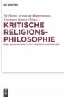 Kritische Religionsphilosophie : Eine Gedenkschrift fur Friedrich Niewohner - eBook