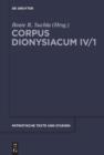 Ioannis Scythopolitani prologus et scholia in Dionysii Areopagitae librum 'De divinis nominibus' cum additamentis interpretum aliorum - eBook