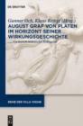 August Graf von Platen im Horizont seiner Wirkungsgeschichte : Ein deutsch-italienisches Kolloquium - eBook