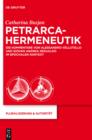 Petrarca-Hermeneutik : Die Kommentare von Alessandro Vellutello und Giovan Andrea Gesualdo im epochalen Kontext - eBook