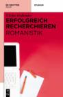 Erfolgreich recherchieren - Romanistik - eBook