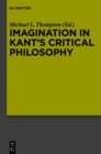 Imagination in Kant's Critical Philosophy - eBook