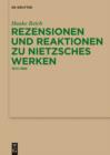 Rezensionen und Reaktionen zu Nietzsches Werken : 1872-1889 - eBook