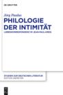 Philologie der Intimitat : Liebeskorrespondenz im Jean-Paul-Kreis - eBook