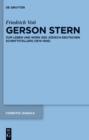 Gerson Stern : Zum Leben und Werk des judisch-deutschen Schriftstellers (1874-1956) - eBook