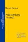Philosophische Semantik - eBook
