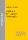 Studies in 20th Century Philosophy - eBook