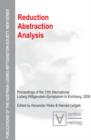 Reduction - Abstraction - Analysis : Proceedings of the 31th International Ludwig Wittgenstein-Symposium in Kirchberg, 2008 - eBook