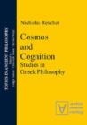 Cosmos and Logos : Studies in Greek Philosophy - eBook