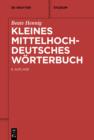 Kleines Mittelhochdeutsches Worterbuch - eBook