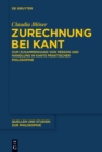 Zurechnung bei Kant : Zum Zusammenhang von Person und Handlung in Kants praktischer Philosophie - eBook