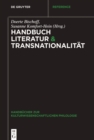 Handbuch Literatur & Transnationalitat - eBook