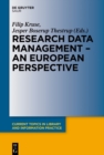 Research Data Management - A European Perspective - eBook