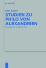 Studien zu Philo von Alexandrien - eBook