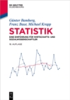 Statistik : Eine Einfuhrung fur Wirtschafts- und Sozialwissenschaftler - eBook