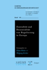 Zentralitat und Dezentralitat von Regulierung in Europa - eBook