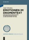 Emotionen im Dramentext : Eine methodische Grundlegung mit exemplarischer Analyse zu Neid und Intrige 1750-1800 - eBook