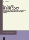 ESSE 2017 : Proceedings of the International Conference on Environmental Science and Sustainable Energy Ed.by ZhaoYang Dong - eBook