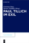 Paul Tillich im Exil - eBook