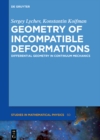 Geometry of Incompatible Deformations : Differential Geometry in Continuum Mechanics - eBook