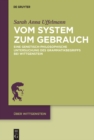 Vom System zum Gebrauch : Eine genetisch-philosophische Untersuchung des Grammatikbegriffs bei Wittgenstein - eBook