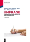 Umfrage : Einfuhrung in die Methoden der Umfrageforschung - eBook