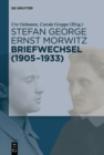 Stefan George - Ernst Morwitz: Briefwechsel (1905-1933) - eBook