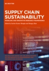 Supply Chain Sustainability : Modeling and Innovative Research Frameworks - eBook