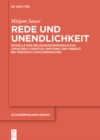 Rede und Unendlichkeit : Modelle der Religionskommunikation zwischen Literatur, Rhetorik und Predigt bei Friedrich Schleiermacher - eBook