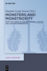 Monsters and Monstrosity : From the Canon to the Anti-Canon: Literary and Juridical Subversions - eBook