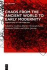 Chaos from the Ancient World to Early Modernity : Formations of the Formless - eBook