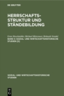 Herrschaftsstruktur und Standebildung. Band 3 - eBook