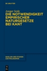 Die Notwendigkeit empirischer Naturgesetze bei Kant - eBook