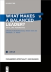 What Makes a Balanced Leader? : An Islamic Perspective - eBook
