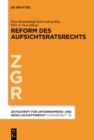Reform des Aufsichtsratsrechts - eBook