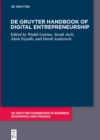 De Gruyter Handbook of Digital Entrepreneurship - eBook