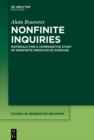 Nonfinite Inquiries : Materials for a Comparative Study of Nonfinite Predicative Domains - eBook